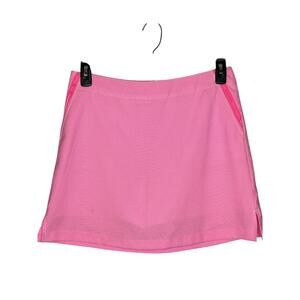 Lady Hagen Pink and White Stripe Skort Size 6 Golf Tennis Sports